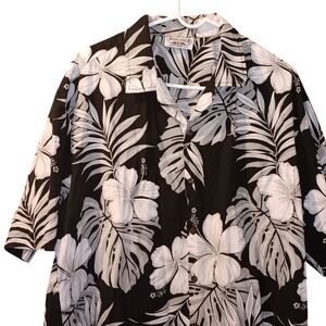 Pacific Legend Hawaiian Shirt Mens Floral Print Aloha‎ Resort Cruise